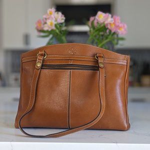 Patricia Nash - Heritage Collection Poppy Satchel Bag - Tan